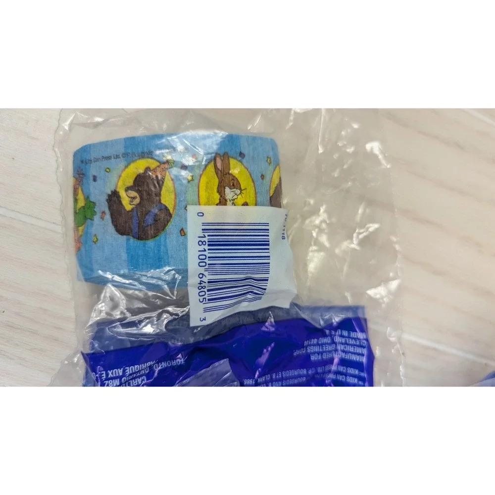 Franklin the Turtle DesignWare Crepe Paper Streamers Lot of 3 10 Yd rolls Blue